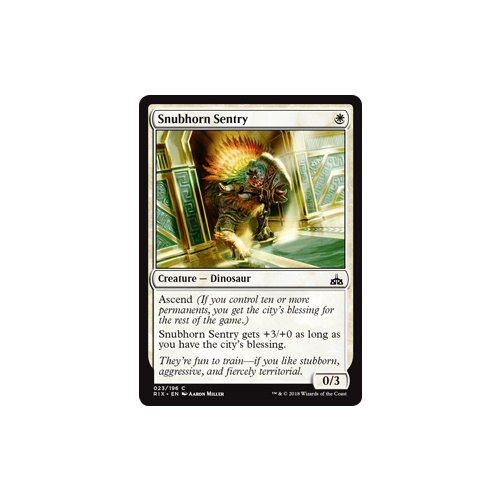 Snubhorn Sentry - RIX