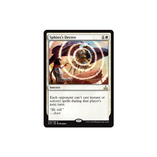 Sphinx's Decree - RIX