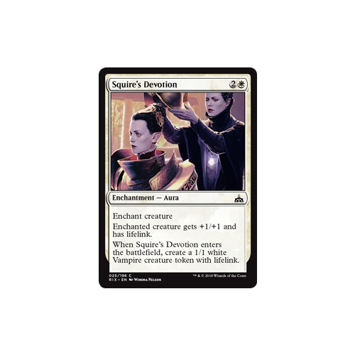Squire's Devotion - RIX