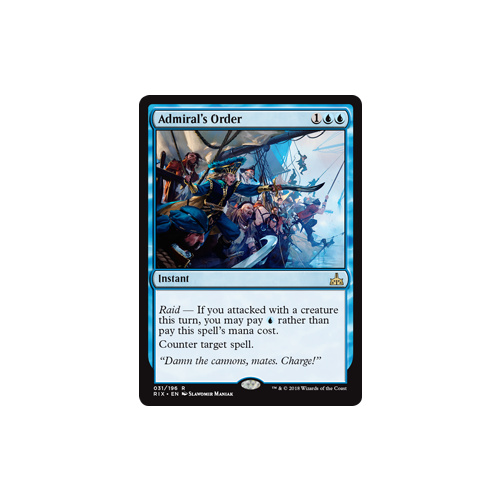 Admiral's Order FOIL - RIX