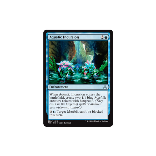 Aquatic Incursion FOIL - RIX