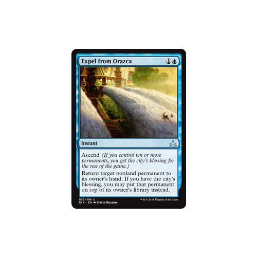 Expel from Orazca - RIX