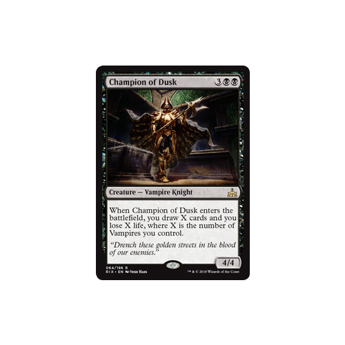 Champion of Dusk FOIL - RIX
