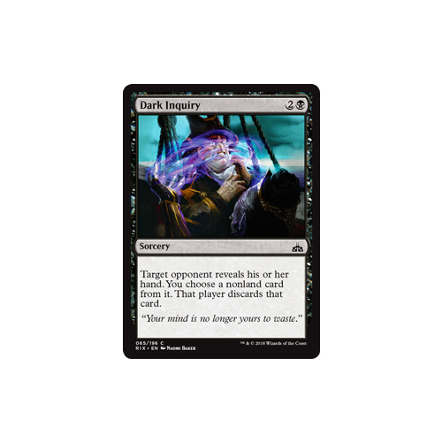 Dark Inquiry - RIX