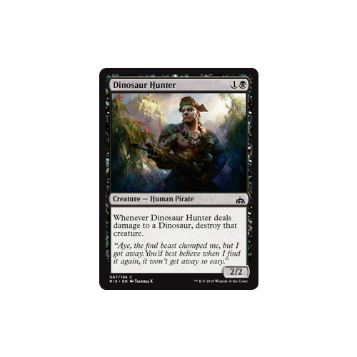 Dinosaur Hunter FOIL - RIX