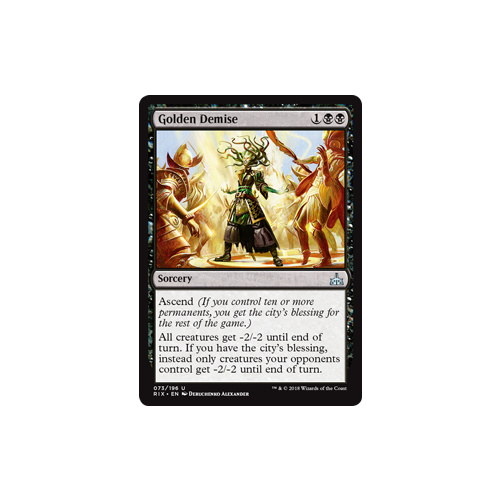 Golden Demise FOIL - RIX