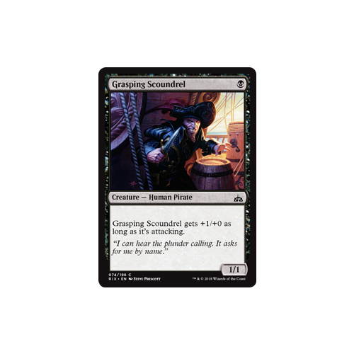 Grasping Scoundrel - RIX