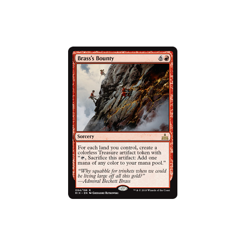 Brass's Bounty FOIL - RIX