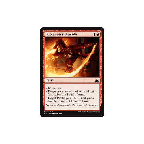 Buccaneer's Bravado FOIL - RIX