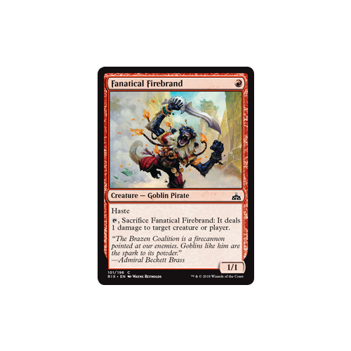 Fanatical Firebrand - RIX