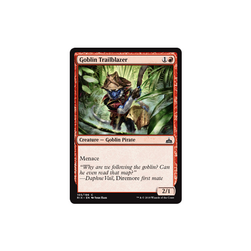 Goblin Trailblazer FOIL - RIX