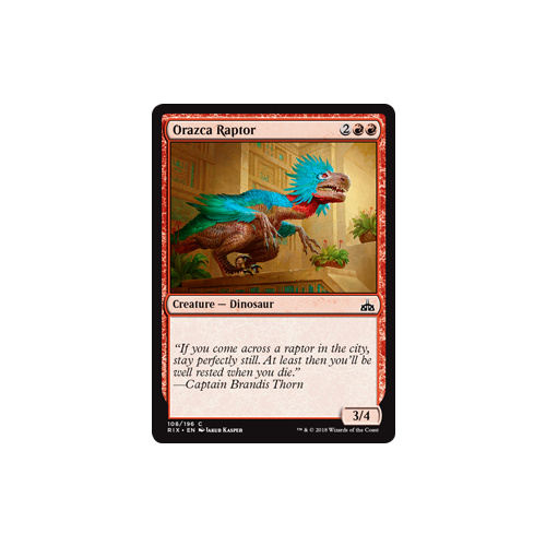 Orazca Raptor FOIL - RIX