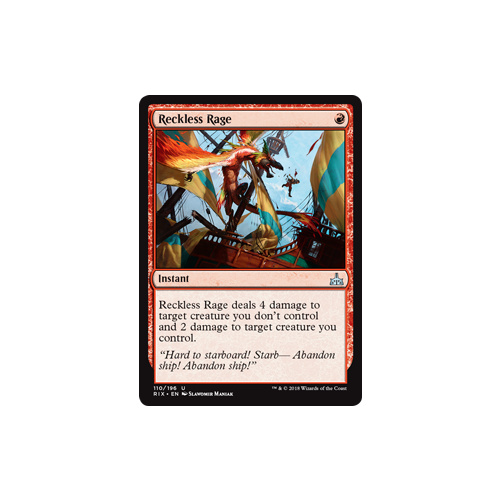 Reckless Rage FOIL - RIX
