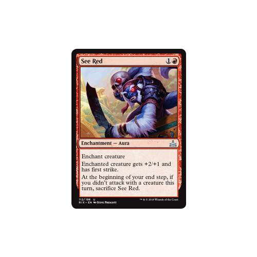 See Red FOIL - RIX