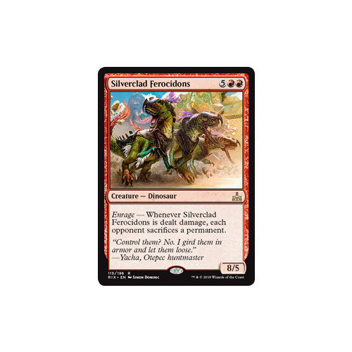Silverclad Ferocidons FOIL - RIX