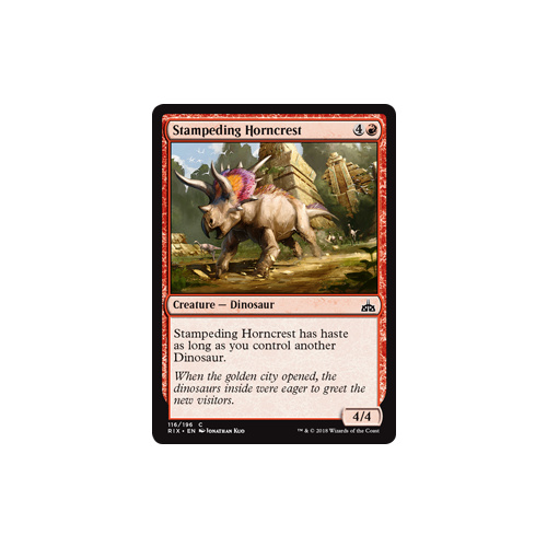 Stampeding Horncrest - RIX