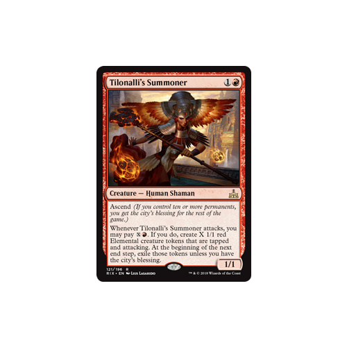 Tilonalli's Summoner - RIX
