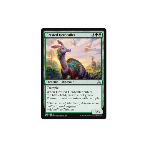 Crested Herdcaller - RIX