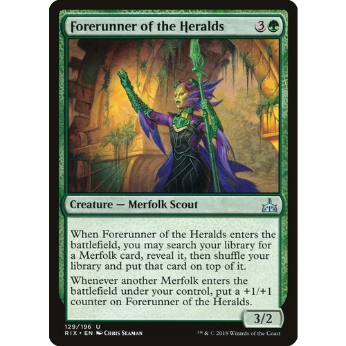 Forerunner of the Heralds FOIL - RIX