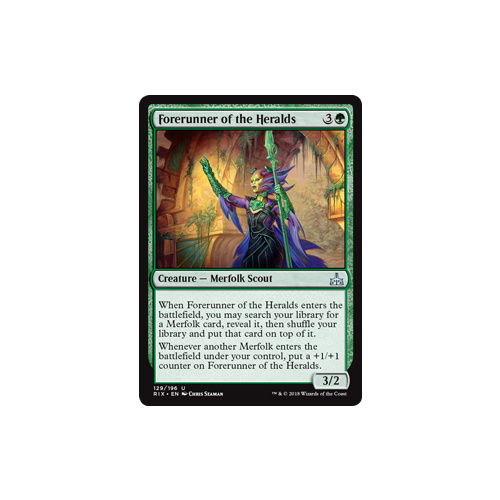 Forerunner of the Heralds - RIX
