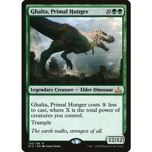 Ghalta, Primal Hunger FOIL - RIX