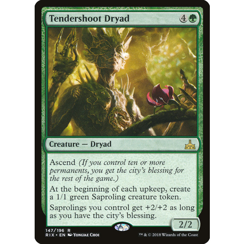 Tendershoot Dryad FOIL - RIX