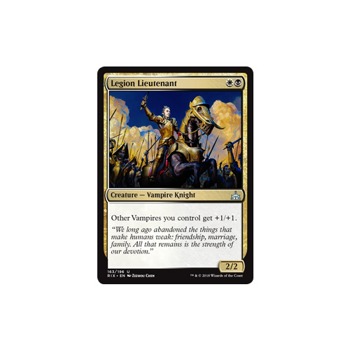 Legion Lieutenant FOIL - RIX