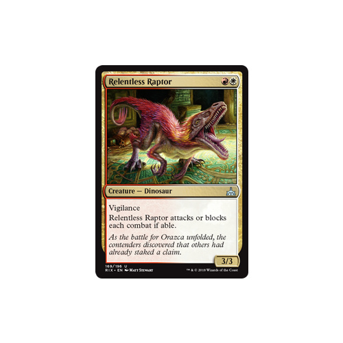 Relentless Raptor - RIX