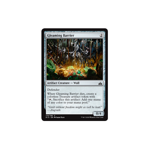 Gleaming Barrier - RIX
