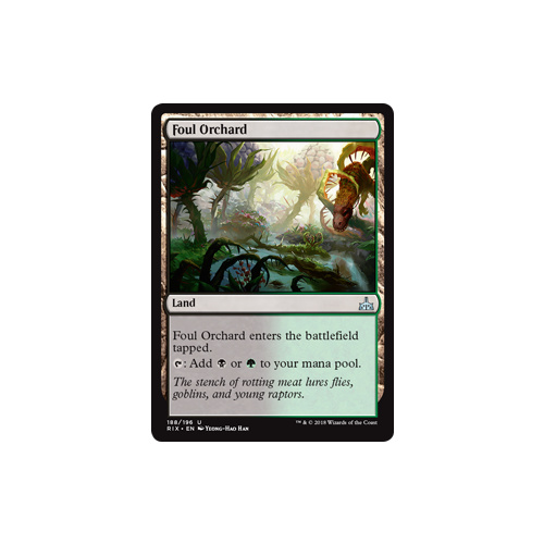Foul Orchard FOIL - RIX