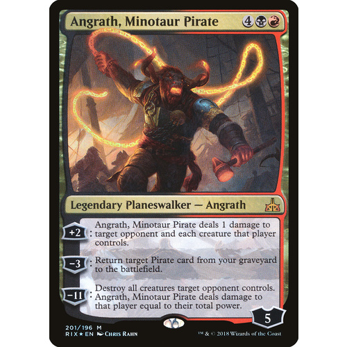 Angrath, Minotaur Pirate - RIX