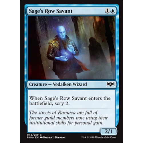 Sage's Row Savant - RNA
