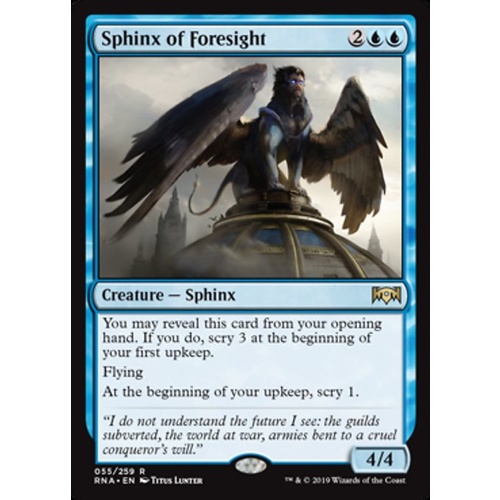 Sphinx of Foresight - RNA