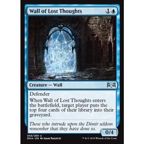 Wall of Lost Thoughts - RNA