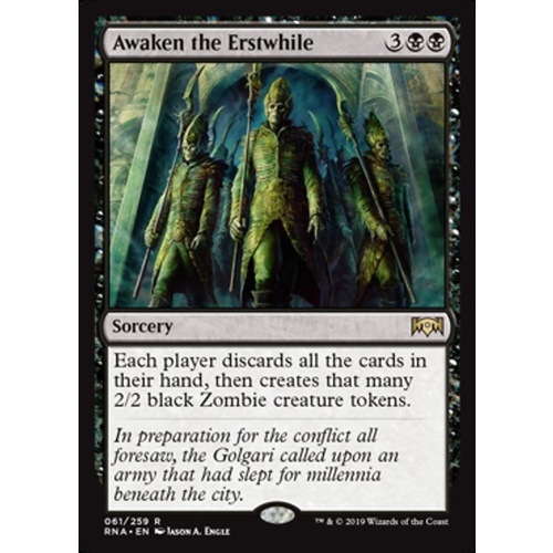 Awaken the Erstwhile - RNA