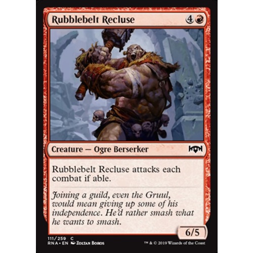 Rubblebelt Recluse - RNA