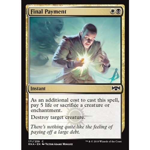Final Payment - RNA