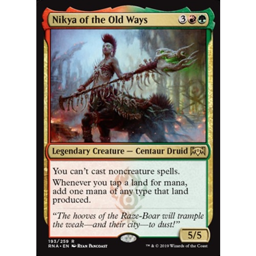 Nikya of the Old Ways - RNA