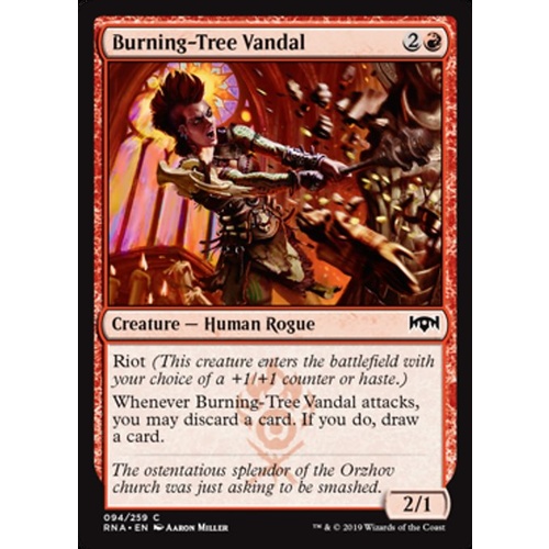Burning-Tree Vandal FOIL - RNA