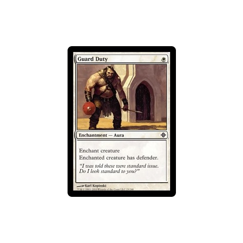 Guard Duty FOIL - ROE
