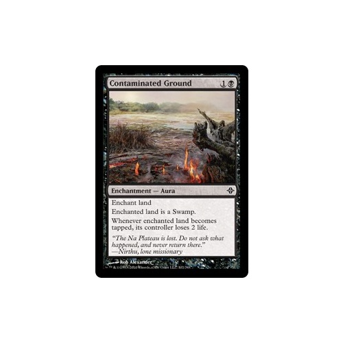 Contaminated Ground FOIL - ROE