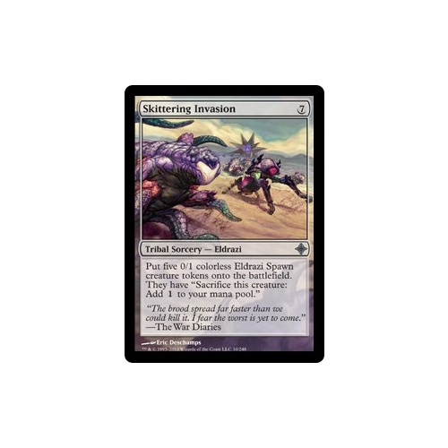 Skittering Invasion FOIL - ROE