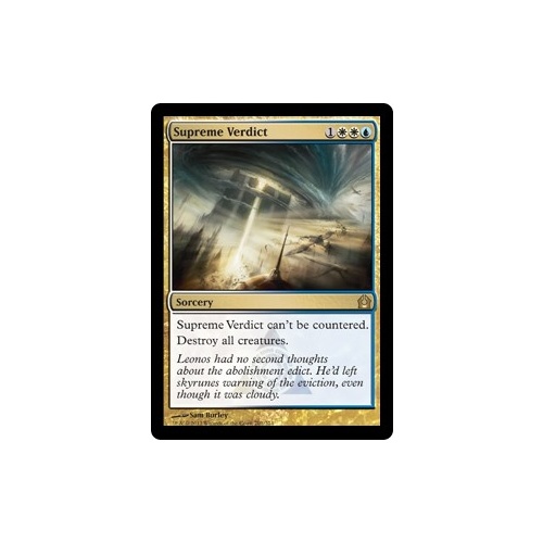 Supreme Verdict - RTR