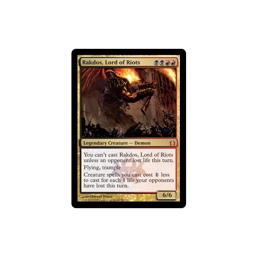 Rakdos, Lord of Riots FOIL - RTR