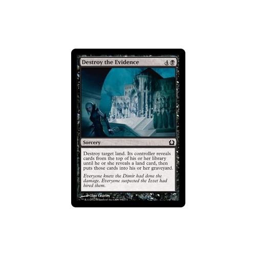 Destroy the Evidence FOIL - RTR