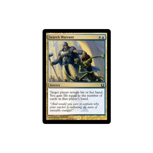 Search Warrant FOIL - RTR