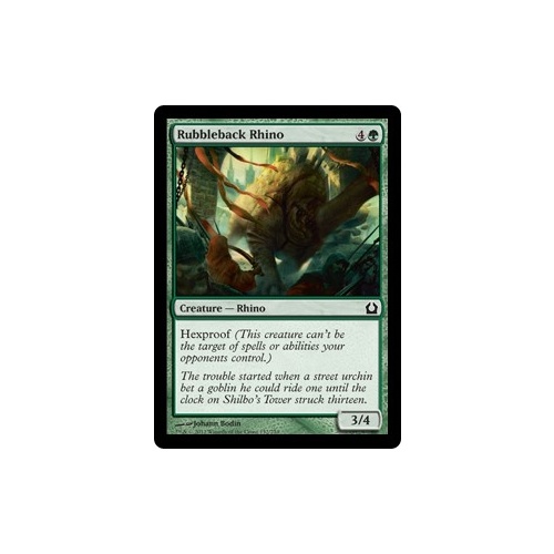 Rubbleback Rhino FOIL - RTR
