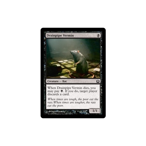 Drainpipe Vermin FOIL - RTR
