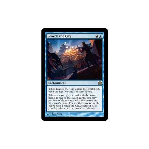 Search the City FOIL - RTR