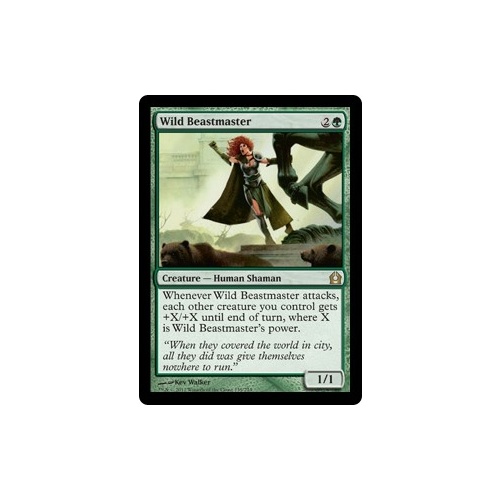 Wild Beastmaster FOIL - RTR